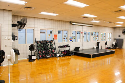 Civic Center Aerobics Room