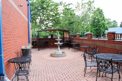 Civic Center Fireside Room Patio