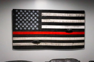 Fire Station 1 Flag