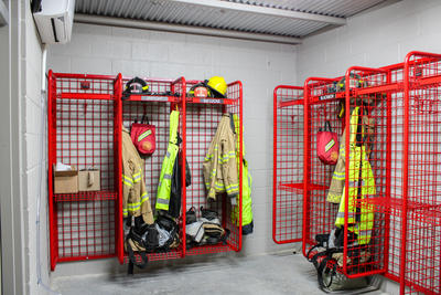 Fire Station 3 Equipment Room